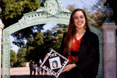 Aileen's graduation photo