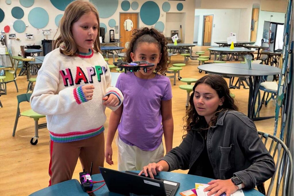 students in classroom