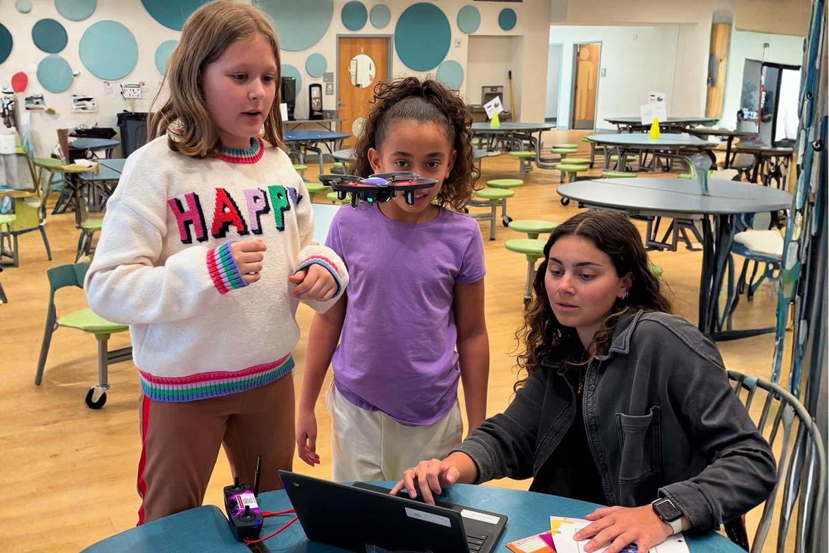 students in classroom