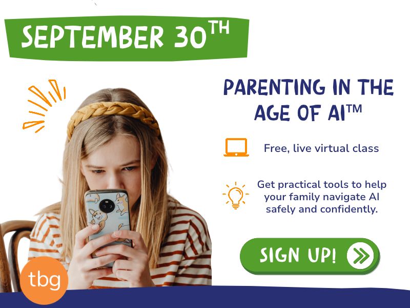 parenting in the age of AI. sign up