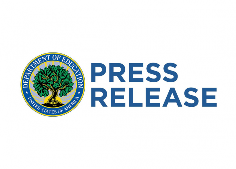 department of education press release logo