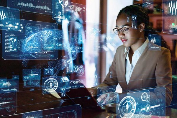 Young woman of color engineer